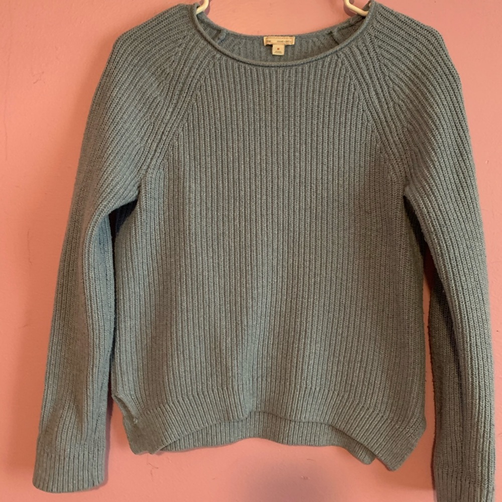 Blue sweater